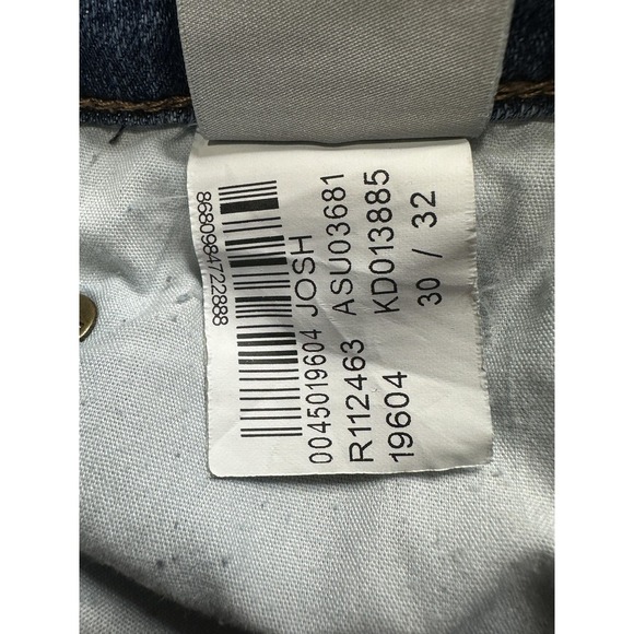 Mavi Jeans Mens 30x32 Blue Josh Boot Cut Denim Made Turkey Classic Casual - Picture 6 of 16